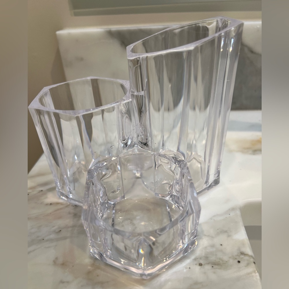 Home Bath Bathroom Toothbrush Holder & Vanity Holder